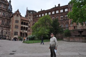 Dad Enjoying Heidelberg Castle