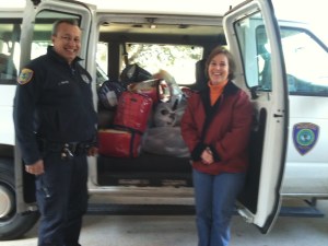 Officer Giraldo and Amy