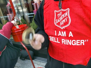Salvation Army Bell Ringer