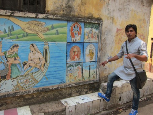 Ifte, our Calcutta Walks guide, unlocks doors of understanding.