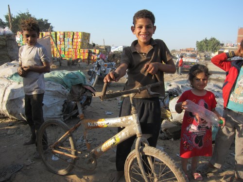 Zabbaleen Bike Boy