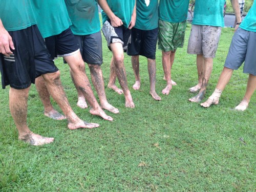 Soccer - Muddy Feet