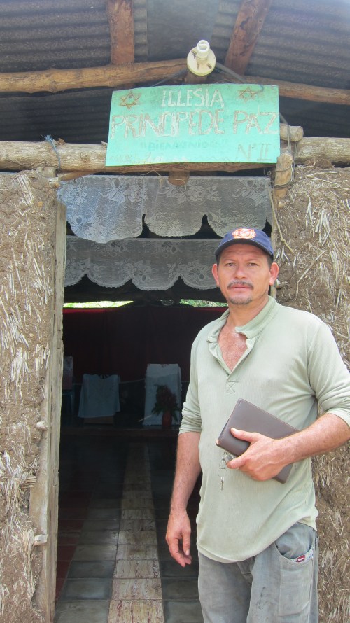 Pastor Marcos at Church