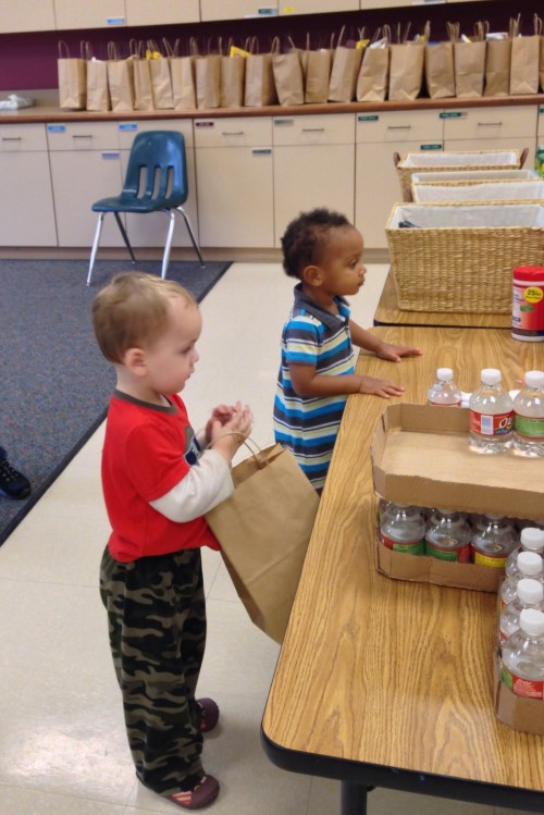Preschool Bags for Homeless