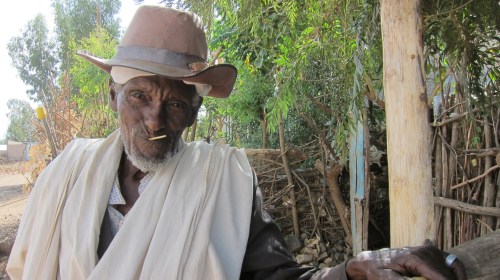 Ethiopian man. | 27 April 2014 | Shire, Ethiopia
