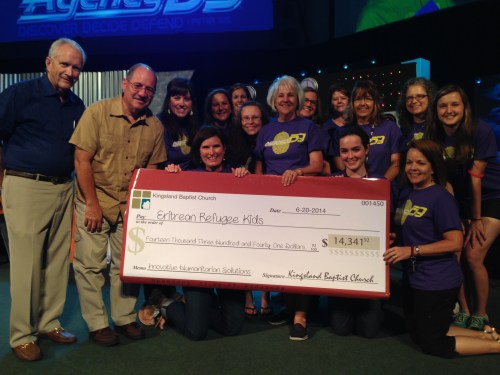 With Dr. Jerry Squyres and some of our VBS leaders.