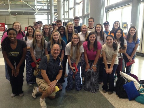 Our team at Bush Intercontinental Airport in Houston.