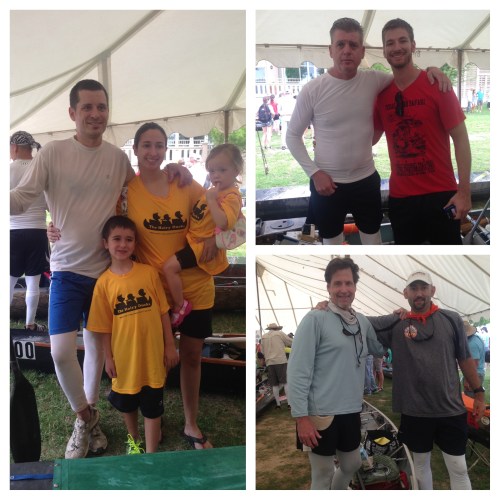 L to R | Ben and family. Jay and Bob. Bill and Mark. Good TWS friends.