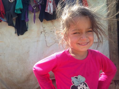 Syrian Girl in Lebanon