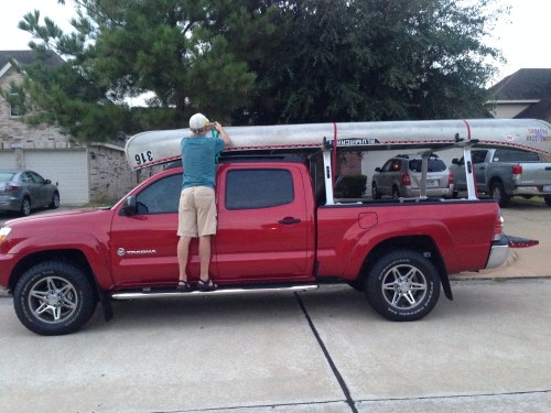 Canoe on Doyle's Truck