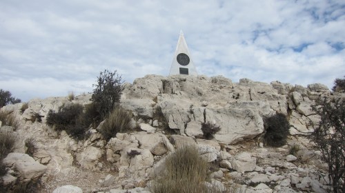I was thrilled to finally see the summit marker.