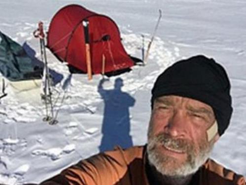 Henry Worsley Selfie