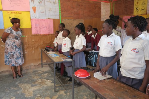 Rose in Miracle School Classroom